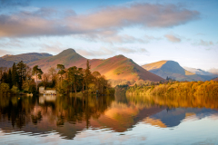 Derwent Water Dawn by Carol Hall